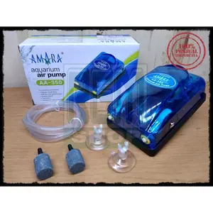 PAKET AERATOR 2 LUBANG AMARA AA350 BS410 Q6 AQUARIUM AQUASCAPE