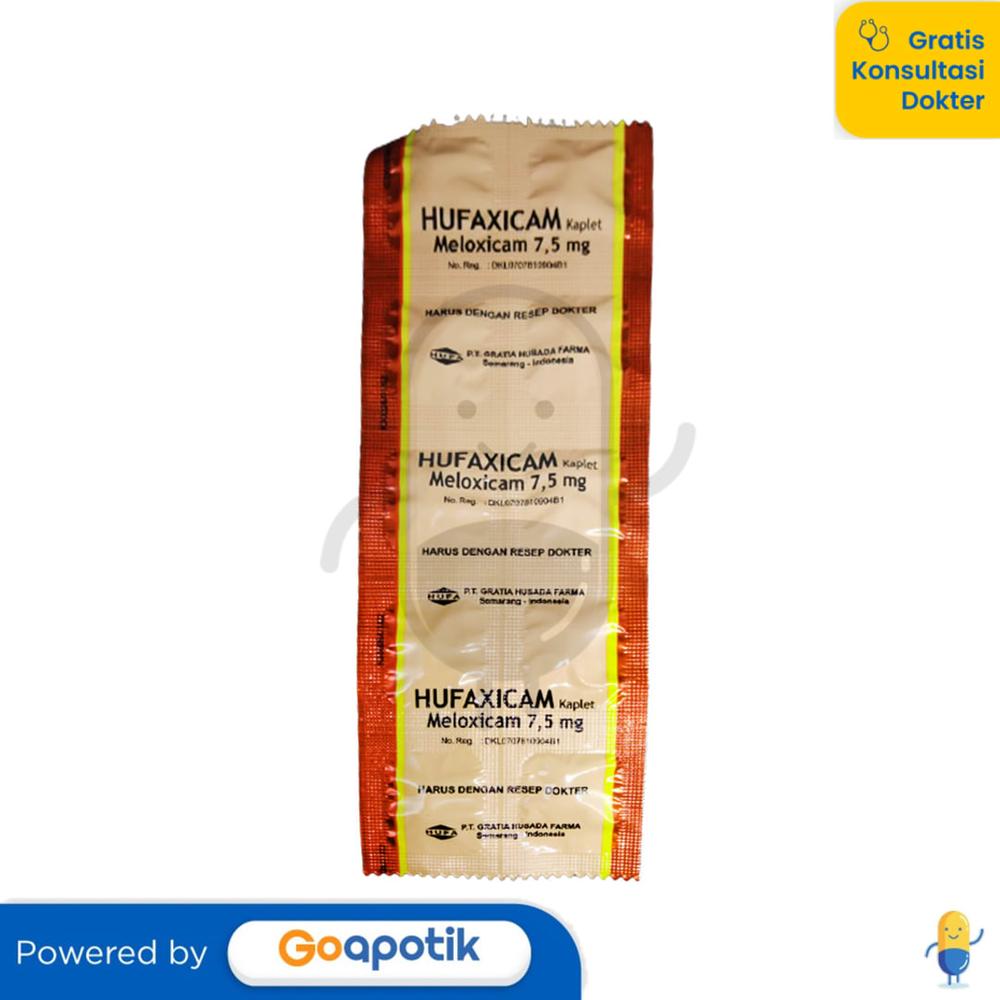 HUFAXICAM 7.5 MG STRIP 10 KAPLET