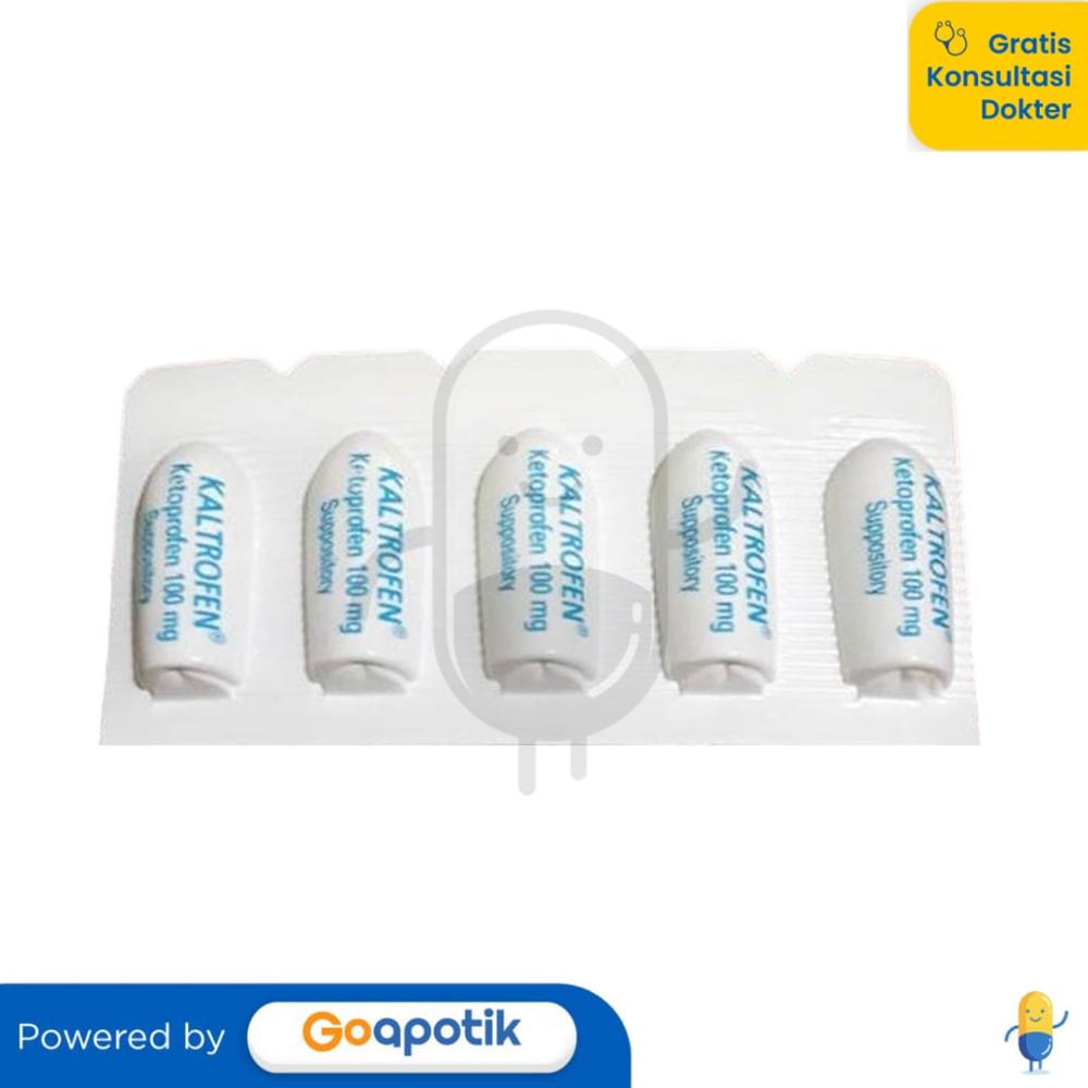 KALTROFEN 100 MG SUPPOSITORIA