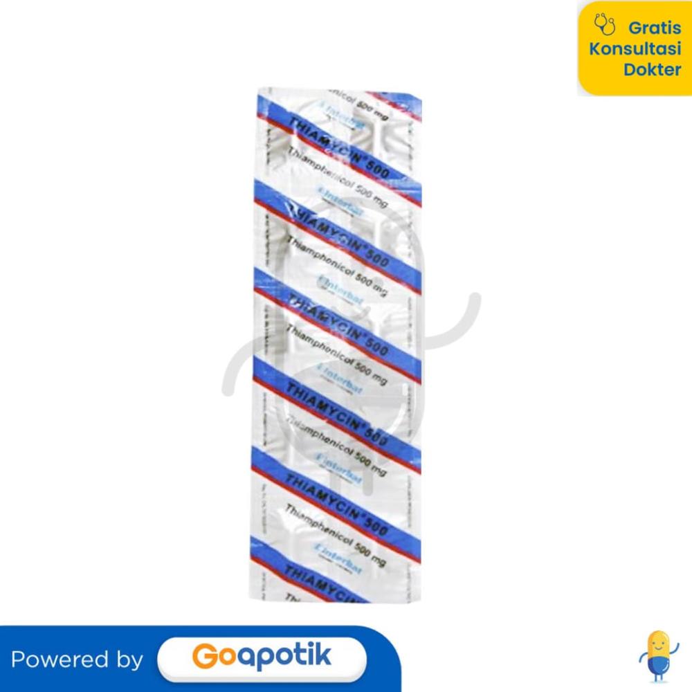 THIAMYCIN 500 MG STRIP 10 KAPSUL
