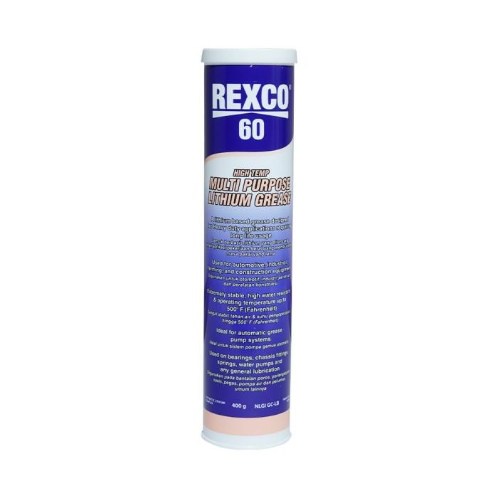 Gambar REXCO 60 High Temp Multi Purpose Lithium Grease Cartridge 400 Gram dari REXCO Indonesia Kab. Serang Tokopedia