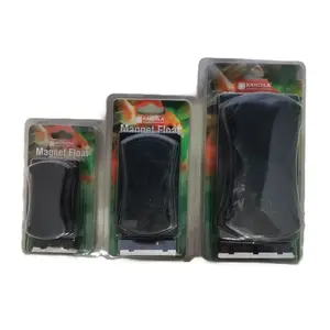 MAGNET FLOATING KANDILA DENGAN SCRAPPER BLADE Aquarium size S M L
