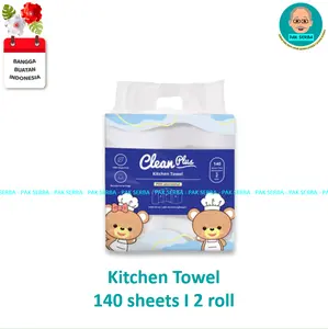Clean Plus Kitchen Towel 140 sheets x 2 Roll