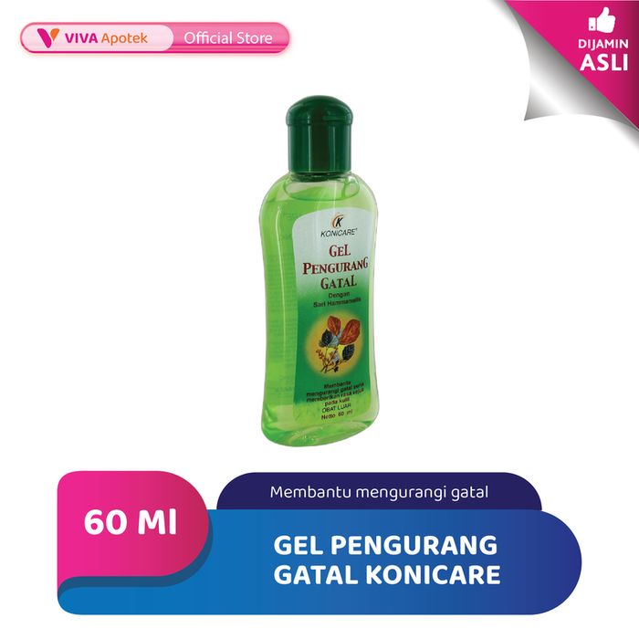 Gambar Gel Pengurang Gatal Konicare untuk Mengurangi Gatal - 60ml dari VIVA APOTEK Kota Administrasi Jakarta Utara Tokopedia