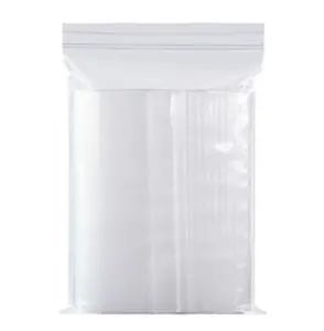 30 x 35 [Tebal 04] Plastik Klip Zipper Bag Kaos, Hem, Baju Merk POS