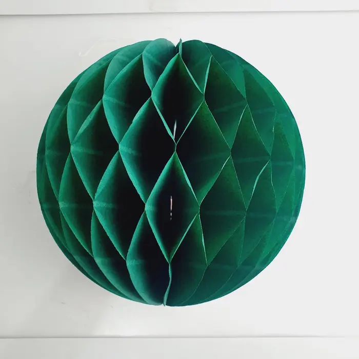 Gambar Lampion 20 cm Honeycomb Lipat 8 inch Lantern Sarang Madu Tawon Lebah Paper Bulat Hiasan Gantung 20cm - HIJAU TUA dari DEPARCEL RIBBON Kota Malang 5 Tokopedia