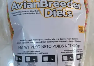 Zupreem Avian Breeder Fruit Flavor Size M Repack 900gr
