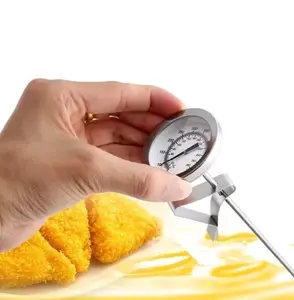 Termometer Suhu Air Makanan Thermometer Kompos Tanah Manual Analog