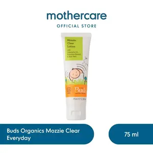 Buds Organics Mozzie Clear Everyday 75ml - Losion Anti Nyamuk Organik