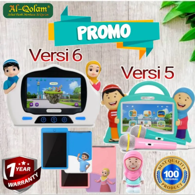 PROMO Smart Hafiz Versi 6 Terbaru New / Smart Hafidz Versi 5 Original Garansi Resmi Alqolam Smart Hafiz V6 V5 Touchscreen