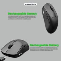 Gambar NYK NEMESIS NESS MQ31 / MQ-31 TRI-MODE RECHARGEABLE WIRELESS Gaming Mouse dari GGSTORESBY Kota Surabaya 5 Tokopedia