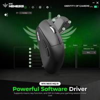Gambar NYK NEMESIS NESS MQ31 / MQ-31 TRI-MODE RECHARGEABLE WIRELESS Gaming Mouse dari GGSTORESBY Kota Surabaya 3 Tokopedia