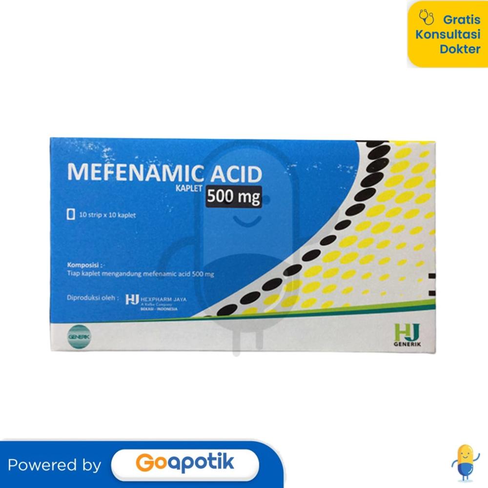 MEFENAMIC ACID HEXPHARM 500 MG BOX 100 KAPLET