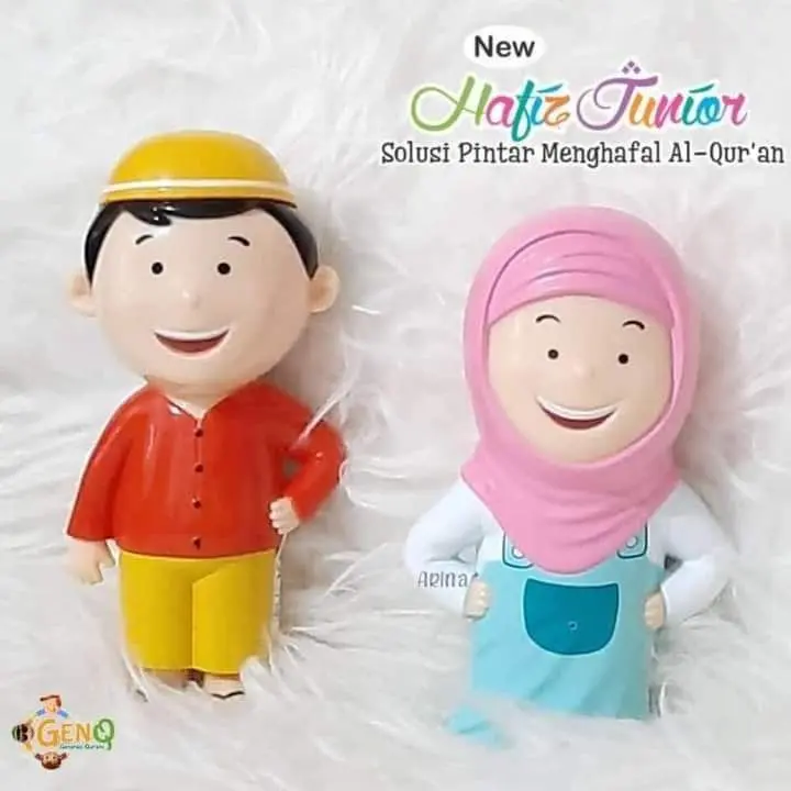 New Hafiz Junior - Hafizah Boneka Mainan Edukasi Anak Alqolam