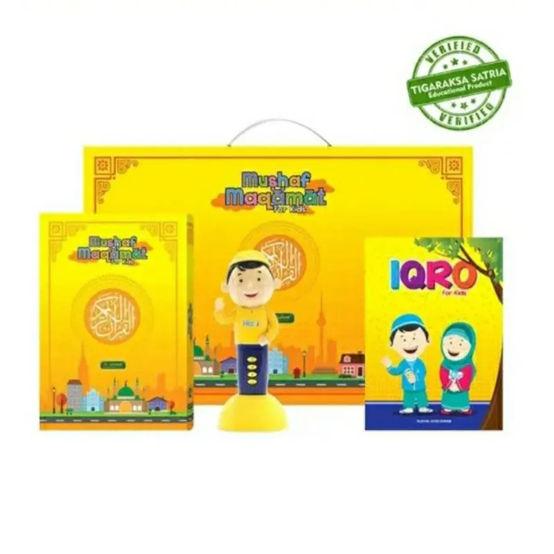 Mushaf Maqamat For Kids Bonus Tas dan Hafiz Pen - Mmkids Maqomat Garansi Alqolam