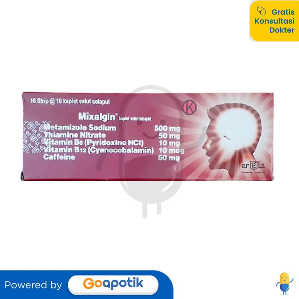 MIXALGIN BOX ISI 100 KAPLET