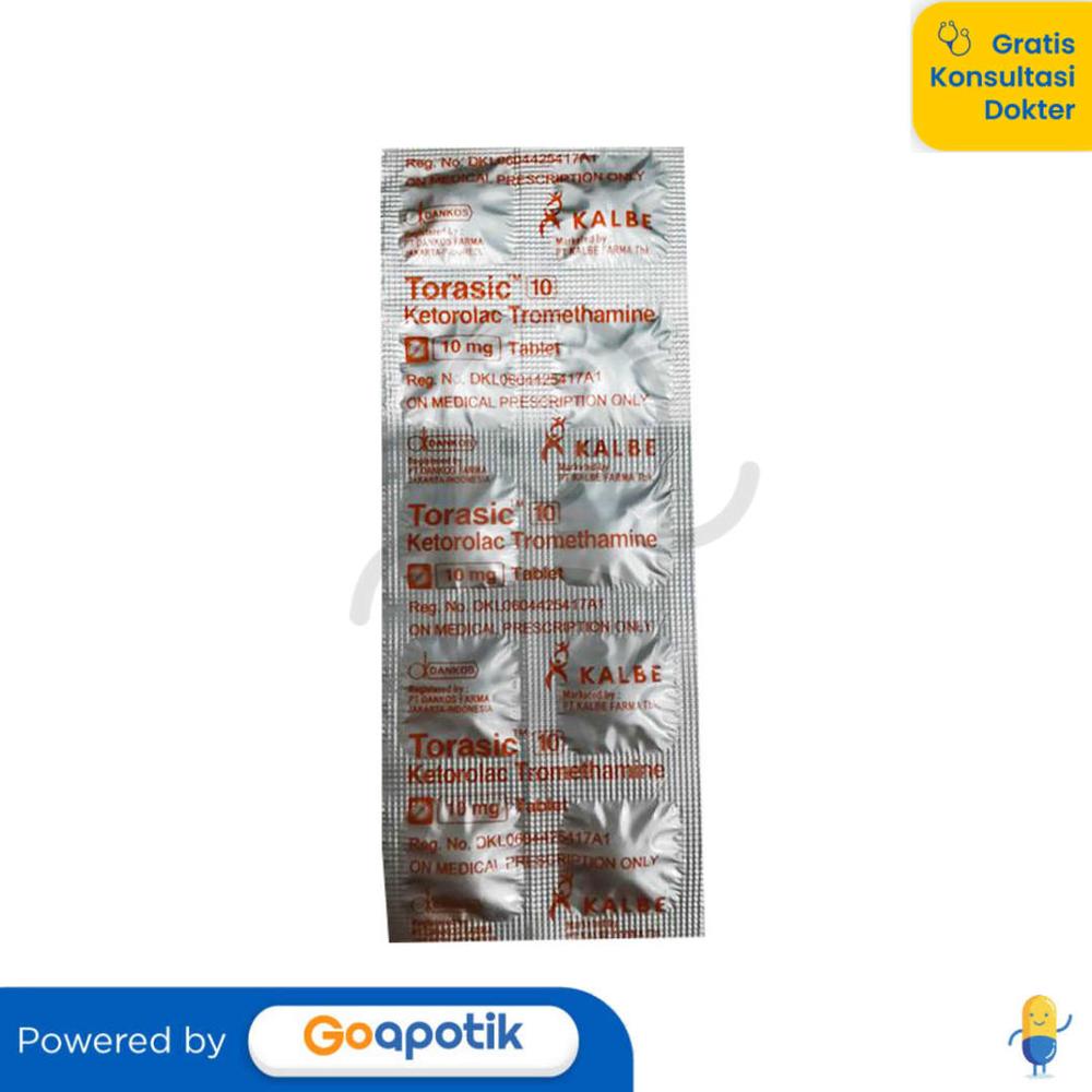 TORASIC 10 MG STRIP 10 TABLET