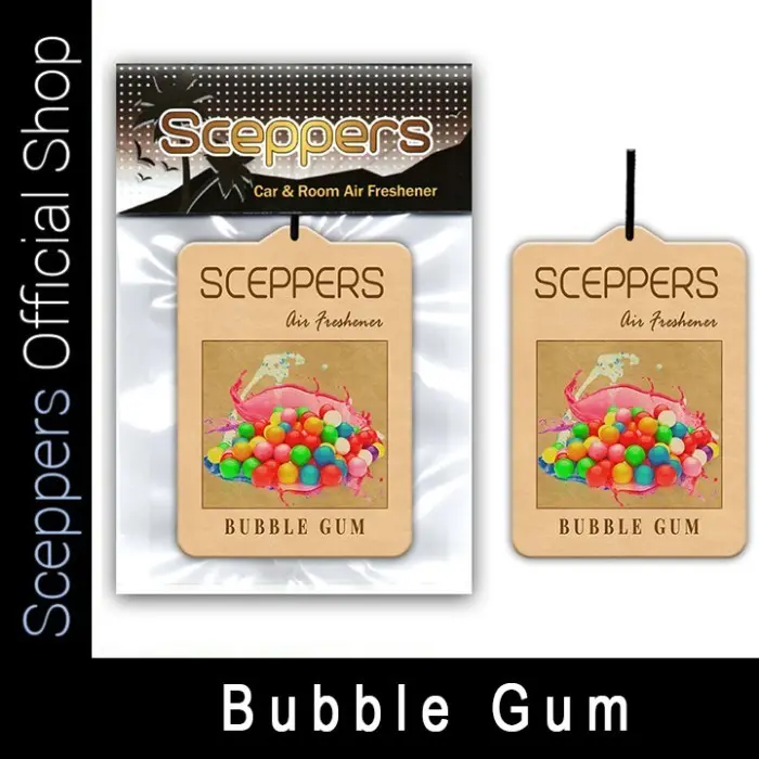 Parfum Mobil Pengharum Ruangan Kertas Gantung Sceppers - Bubble Gum