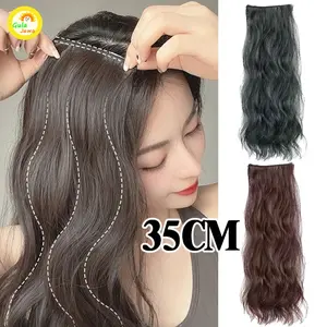 Hairpiece Rambut Riak Air 35cm Curly Hair Clip Rambut Hair Volumer Penebal Rambut Palsu