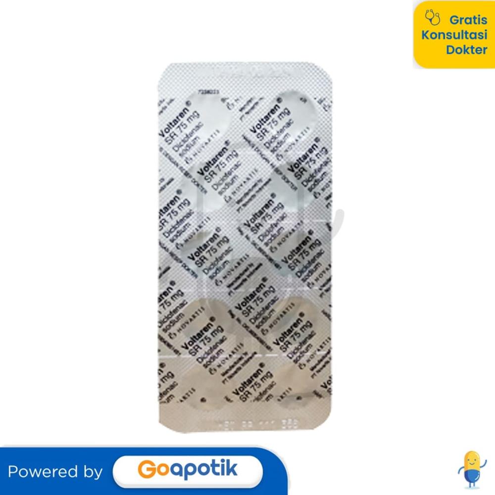 VOLTAREN SR 75 MG STRIP 10 TABLET