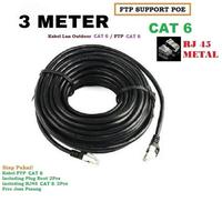 Gambar VASCOLINK FTP 3 METER KABEL LAN OUTDOOR FTP CAT6E 5 CAT 6E FTP 3 METER dari Multi Komputer Kota Administrasi Jakarta Barat 2 Tokopedia