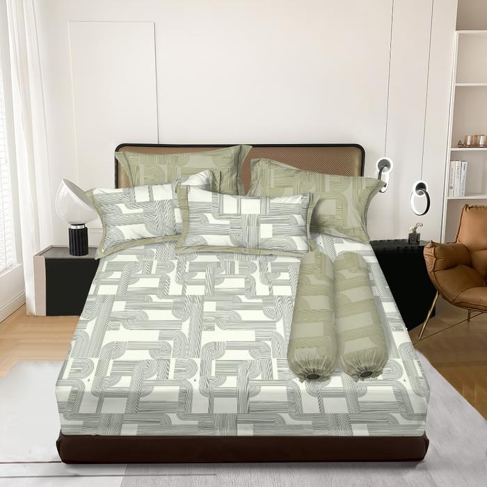 Gambar Vallery Quincy Signature - Sprei King 180x200 Tinggi 40Cm Bantal 2 - Rimora dari Lady Rose Sprei Kab. Bandung Tokopedia