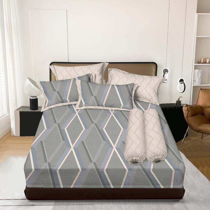 Gambar Vallery Quincy Signature - Sprei King 180x200 Tinggi 40Cm Bantal 2 - Oliver dari Lady Rose Sprei Kab. Bandung Tokopedia