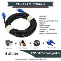 Gambar VASCOLINK FTP 3 METER KABEL LAN OUTDOOR FTP CAT6E 5 CAT 6E FTP 3 METER dari Multi Komputer Kota Administrasi Jakarta Barat 4 Tokopedia