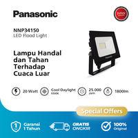 Gambar Panasonic Lampu LED Flood Light 20W 6500K IP 65 - NNP34150 dari Panasonic Electrical Official Kota Bekasi 1 Tokopedia