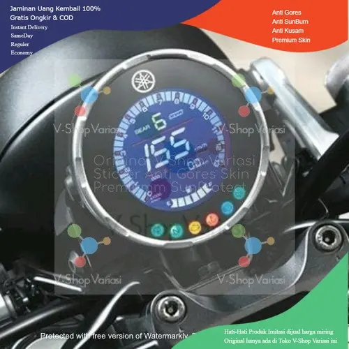 Sticker Anti Gores Yamaha XSR155 XSR 155 2019 2020 2021 Speedometer