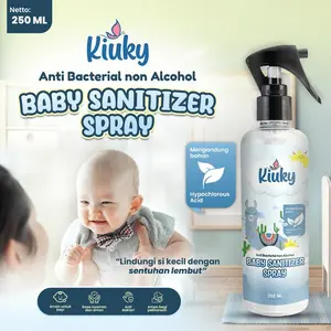 [ MW - kiuky ] KIUKY BABY SANITIZER SPRAY - Anti Bacterial non Alcohol 250ml