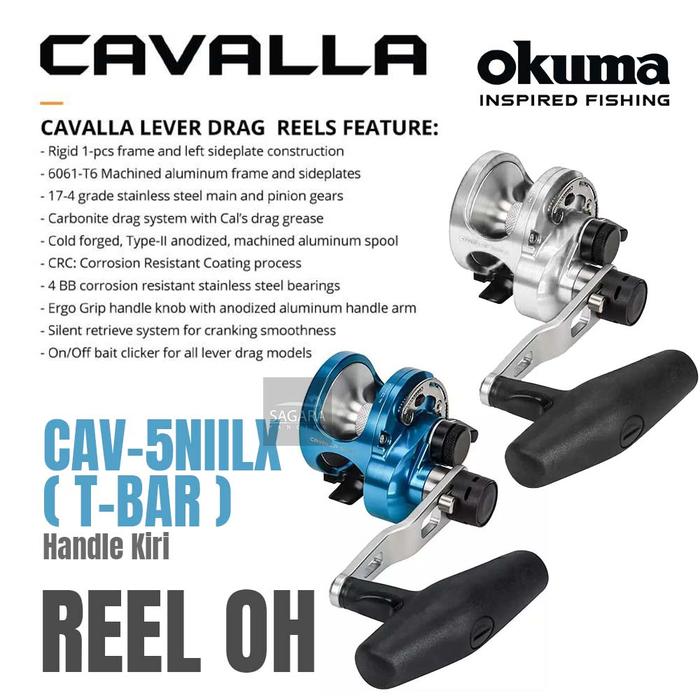 harga reel pancing merk okuma Jual Reel Okuma Cavalla Reel Over Head Rell OH Reel Pancing - Kota  Administrasi Jakarta Selatan - Awsterzstore