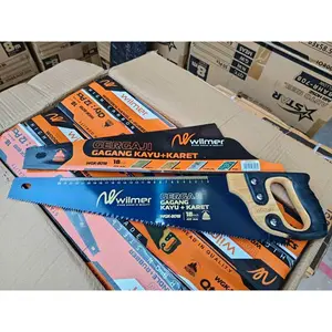 SUPER TAJAM !! Gergaji Kayu 18 Inch Inci 450 mm Gergaji Potong Hand Saw Wooden Termurah Berkualitas TAJAM