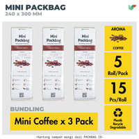 Gambar Packbag ID MINI PACKBAG Isi 3 Pack Kantong Sampah Wangi Ukuran 240x300mm Plastik Tipis Degradable 5 Roll Per Pack 75 Pcs Per Pack Aroma Lavender - 3 Mini Lavender dari PACKBAGID Kota Tangerang 2 Tokopedia