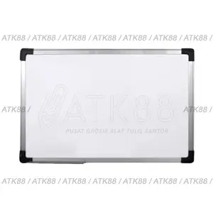 Papan Tulis Magnetik ATK 88 / Whiteboard 20 x 30 Magnetic