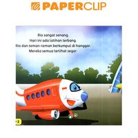 Gambar SERI TRANSPORTASI - RIO SI PESAWAT TERBANG dari Paperclip Indonesia Kota Administrasi Jakarta Selatan 4 Tokopedia