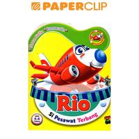 Gambar SERI TRANSPORTASI - RIO SI PESAWAT TERBANG dari Paperclip Indonesia Kota Administrasi Jakarta Selatan 1 Tokopedia