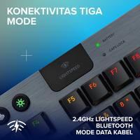 Gambar Keyboard Gaming Logitech G915 X TKL Lightspeed 2.4Ghz + Bluetooth - (Black Tactile 920-012726) (White Clicky 920-012738) - BLACK dari DBKlik Indonesia Kota Semarang 5 Tokopedia