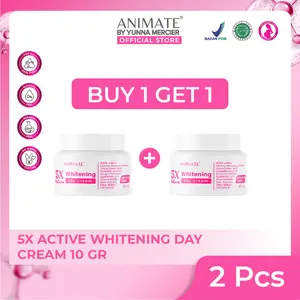 BUY 1 GET 1 Animate 5x Active Whitening Day Cream 10 gr