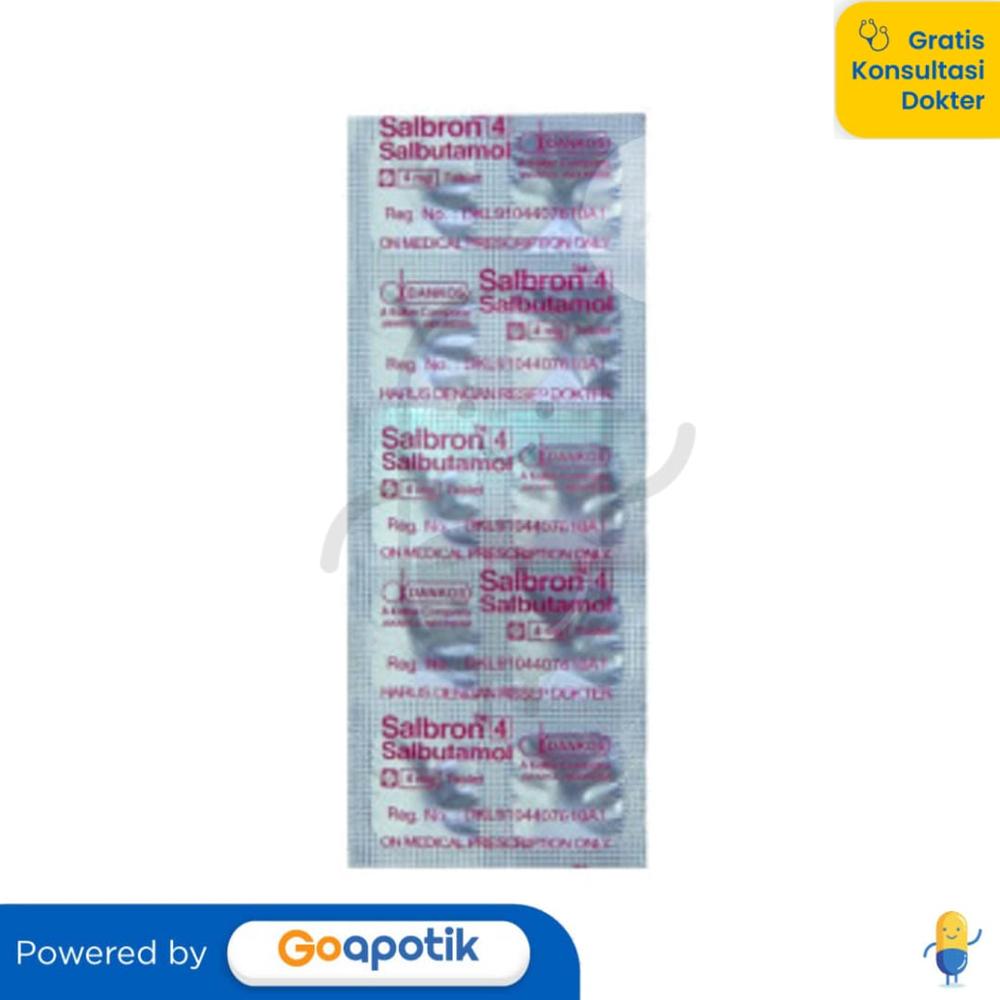 SALBRON 4 MG STRIP 10 TABLET