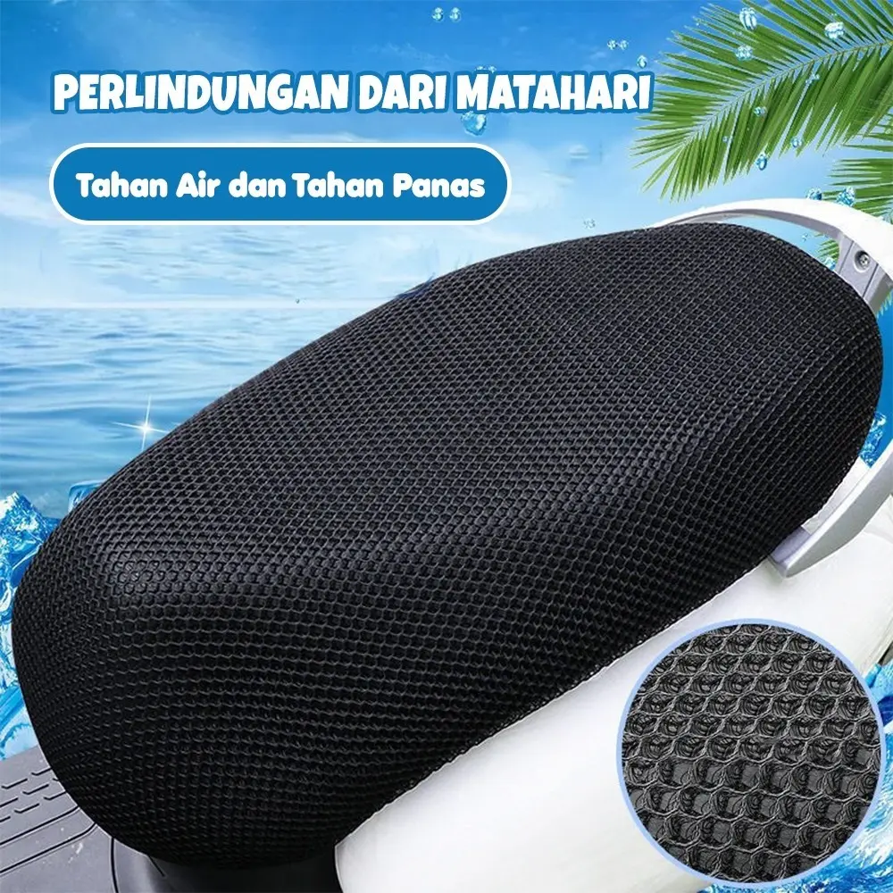 Sarung Jok / Alas Jos Motor Anti Air M L XL XXL XXXL Mio Beat Vario Scoopy Supra CBR Blade PCX Lexi NMAX AM01