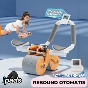 SEDA ABDOMINAL WHEEL RODA PERUT FITNESS OLAHRAGA AB ROLLER AB alat push up gym