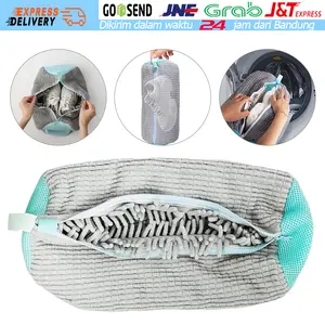 Shoes Laundry Bag Tas Sepatu Sneakers Tebal Microfiber Untuk Mesin Cuci