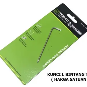 Kunci L Bintang Tekiro Torx Key Long T10-T50
