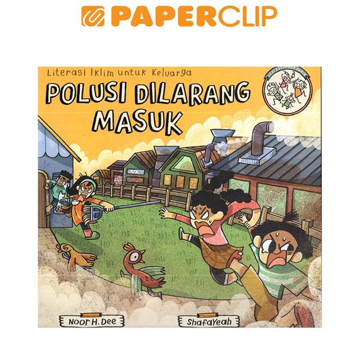 Gambar SERI KELUARGA PANIK - POLUSI DILARANG MASUK dari Paperclip Indonesia Kota Administrasi Jakarta Selatan Tokopedia
