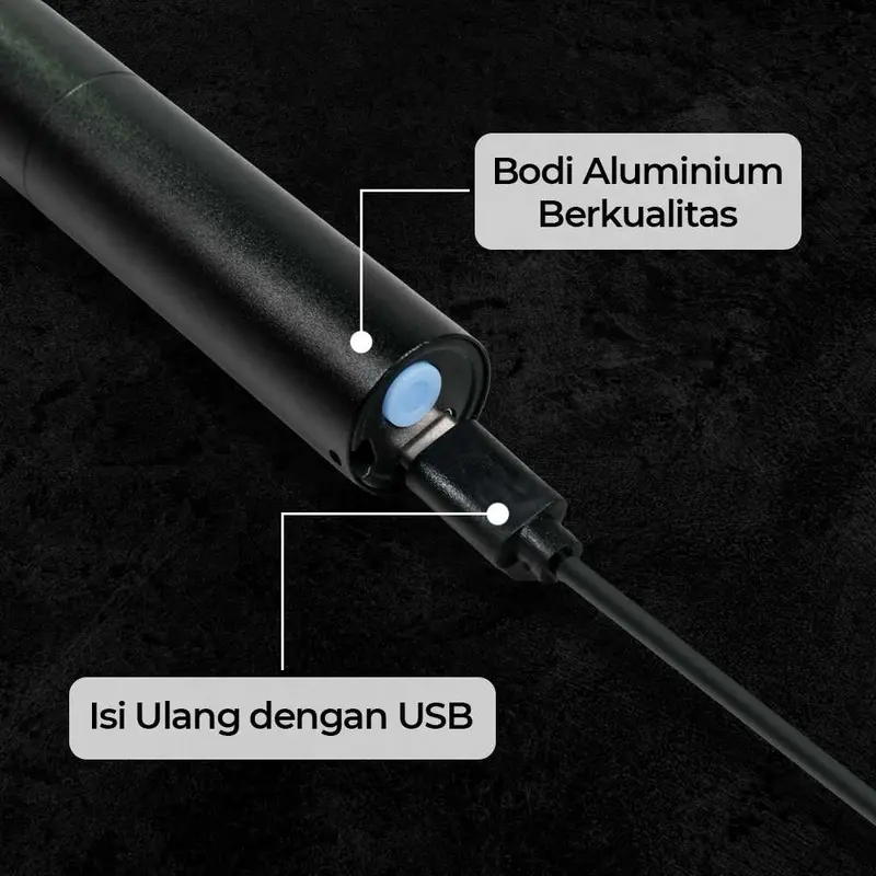 Photo Cat Senter Ultraviolet Pet Urine Detection 365nm S11-Z Hitam 3