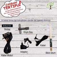 Gambar Drum Elektrik NUX DM7X Bundle Kursi / DM 7X / DM7 X / Electric Drum dari Terra Nada Kota Bekasi 2 Tokopedia