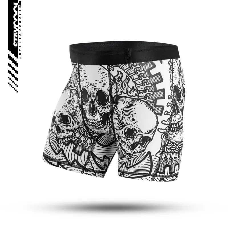 StayCool SuppleCool Skull Dominion Boxer Briefs Celana Dalam 0