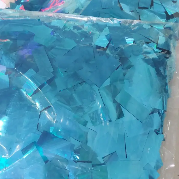 Confetti Metalic Light Blue 42-970 1Kg