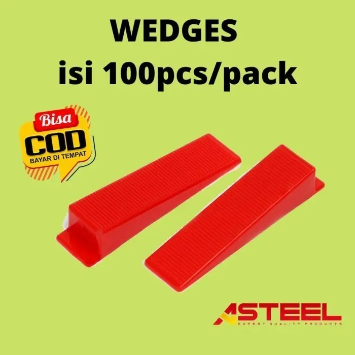 Tile leveling system Wedges Wedge untuk perata nat keramik atau granit